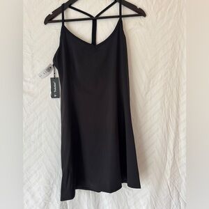 Black Aritzia TNA Court Dress -Size Large